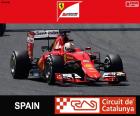Себастьян Феттель, Ferrari, к 2015 году Гран-при Испании, третье место